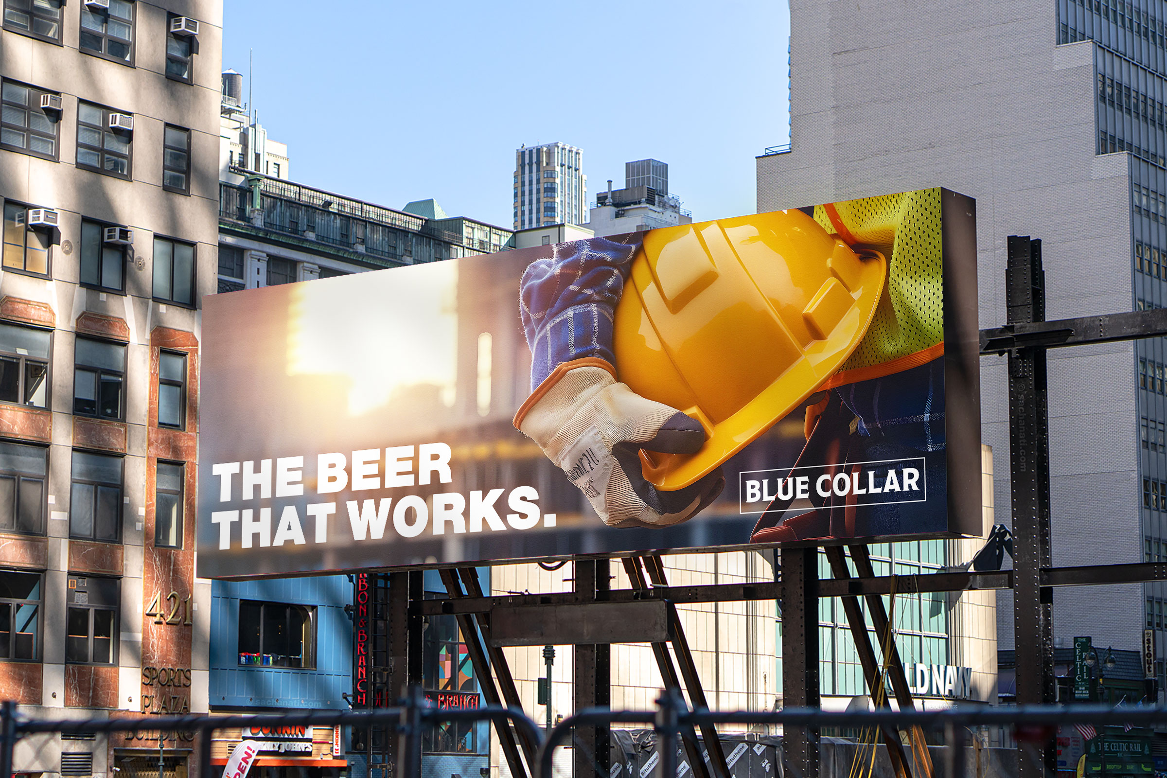 Blue Collar Brewing Co Billboard