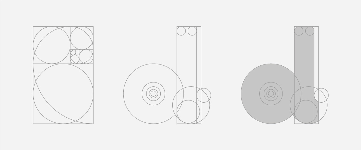 Digital Void Podcast Logo Golden Ratio