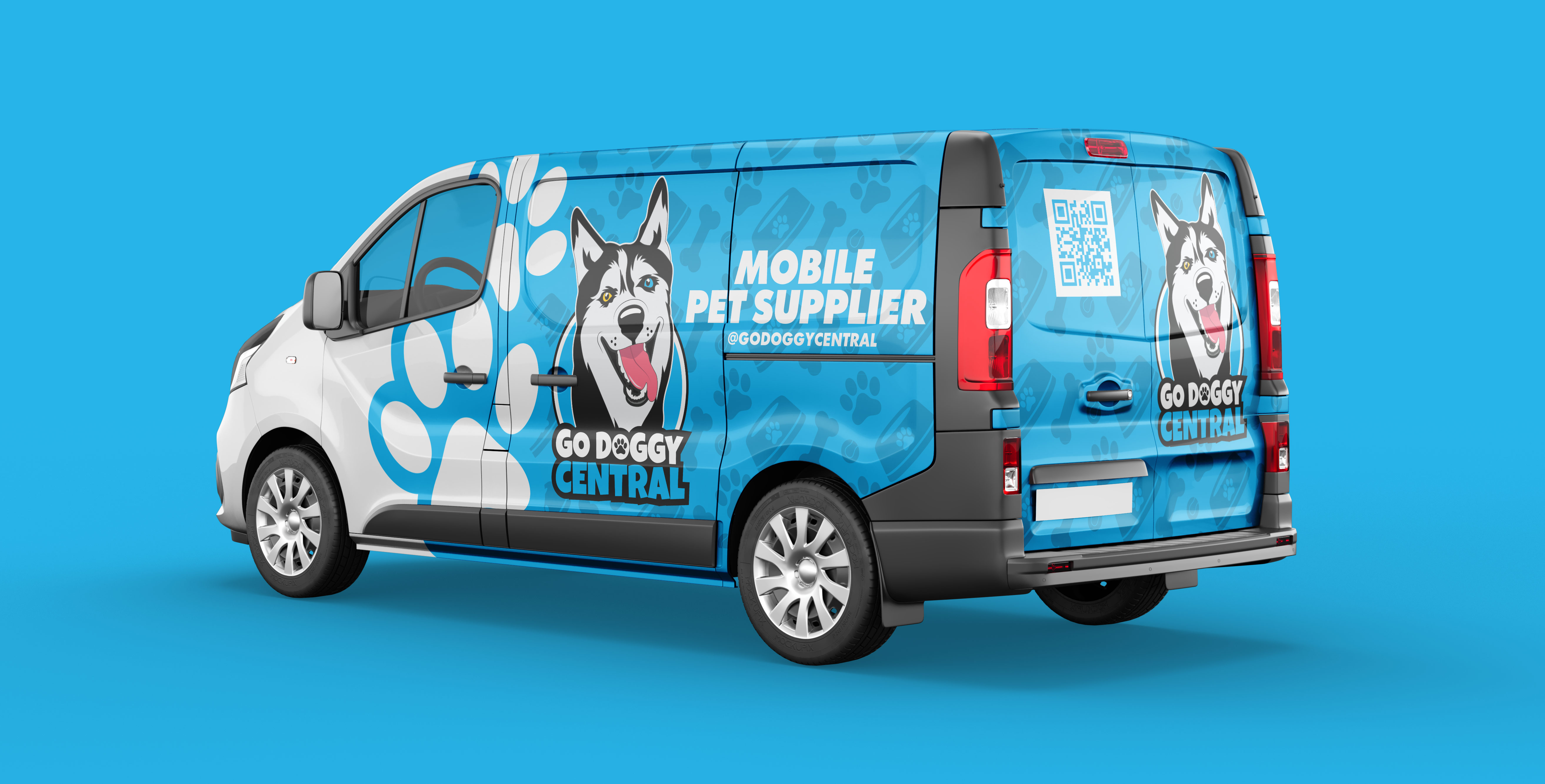 Go Doggy Central Truck Wrap