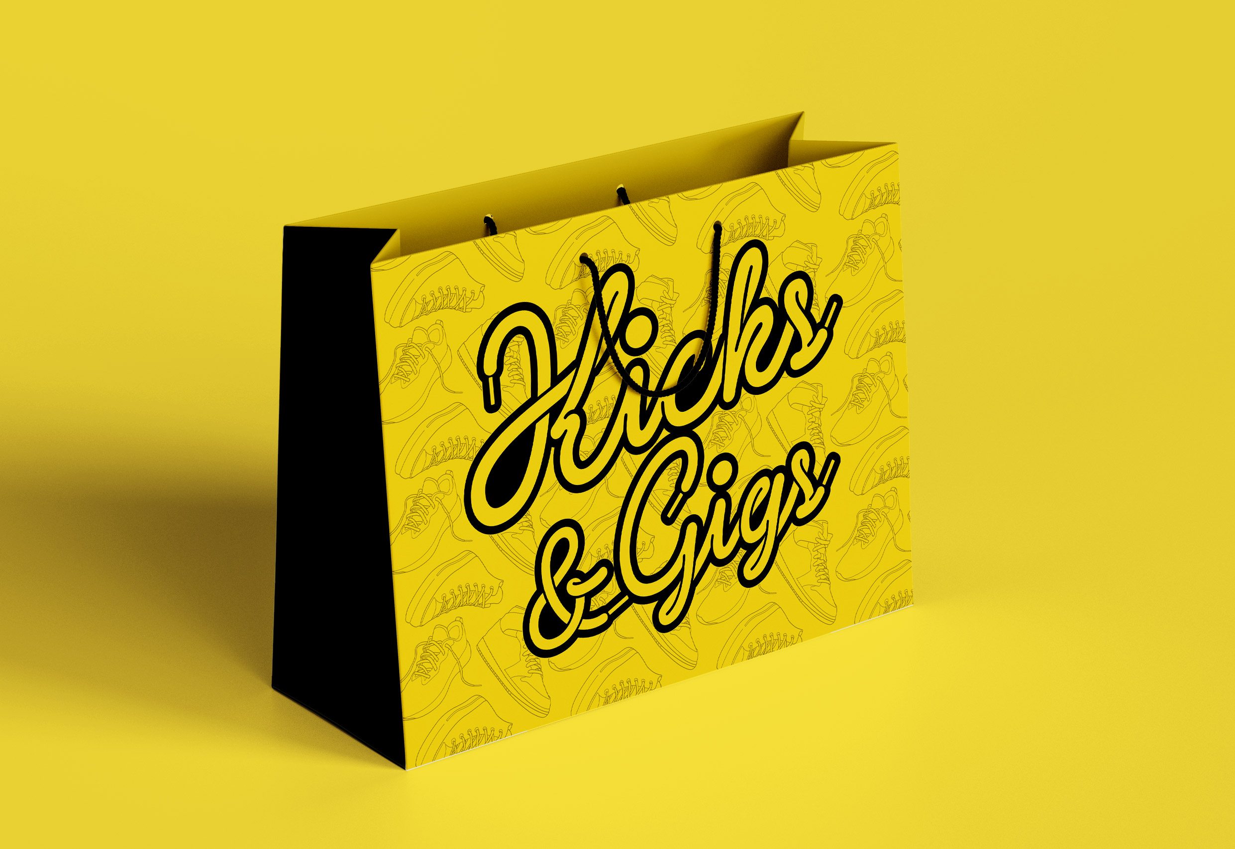 Kicks & Gigs Shopping Bag