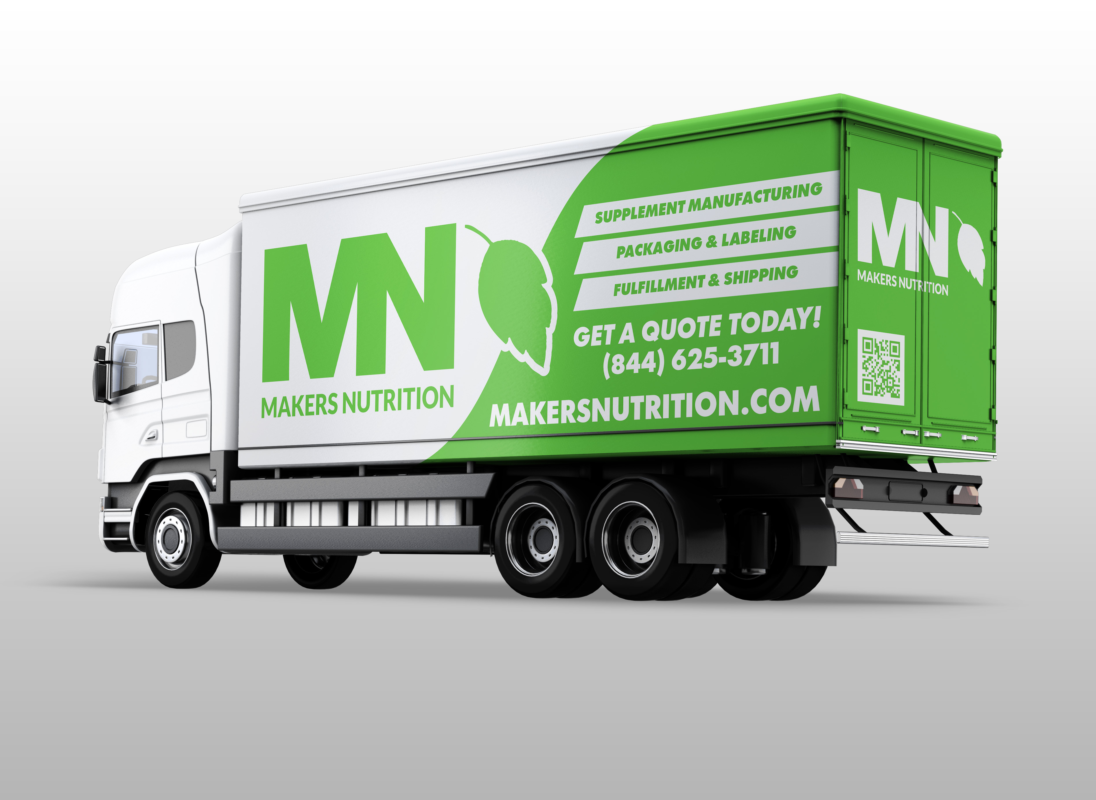 Makers Nutrition Truck Wrap
